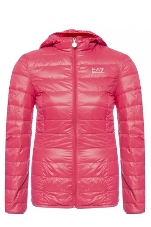 Quilted down jacket with logo, zdjęcie 1 Quilted down jacket with logo od EA7 Emporio Armani